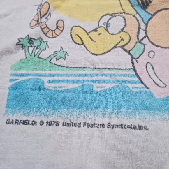 Vintage 1978 Garfield Beach Towel - Picture 6 of 11